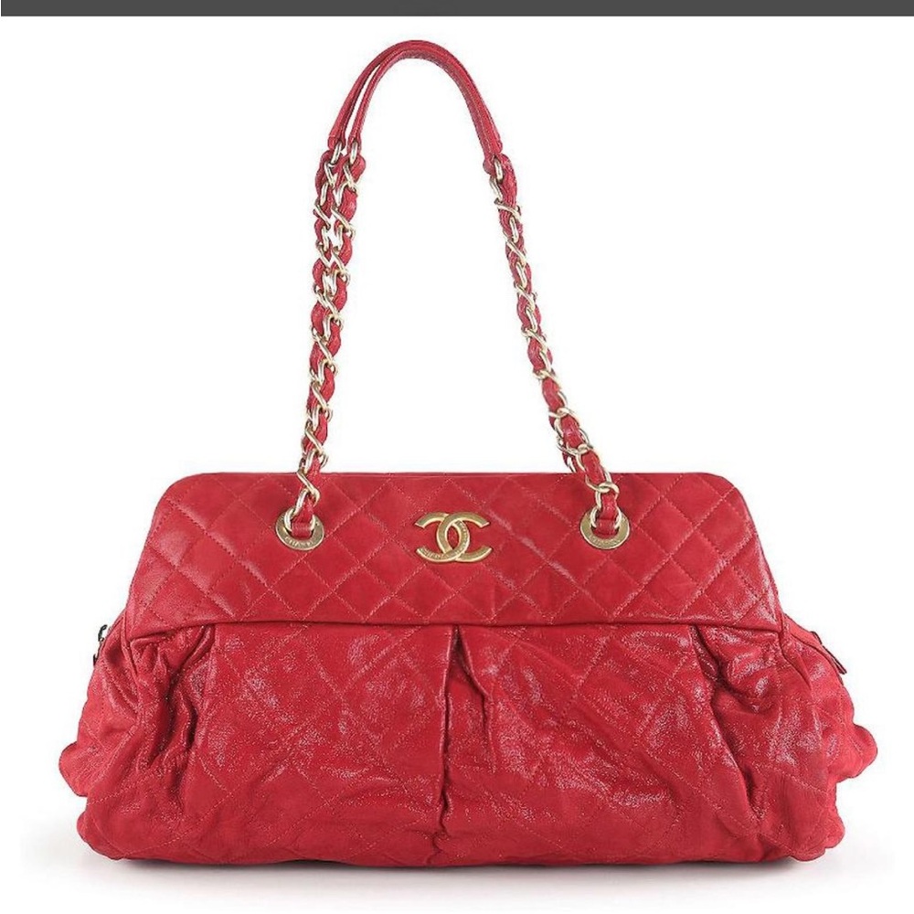 Authentic Chanel Matelasse shoulder bag